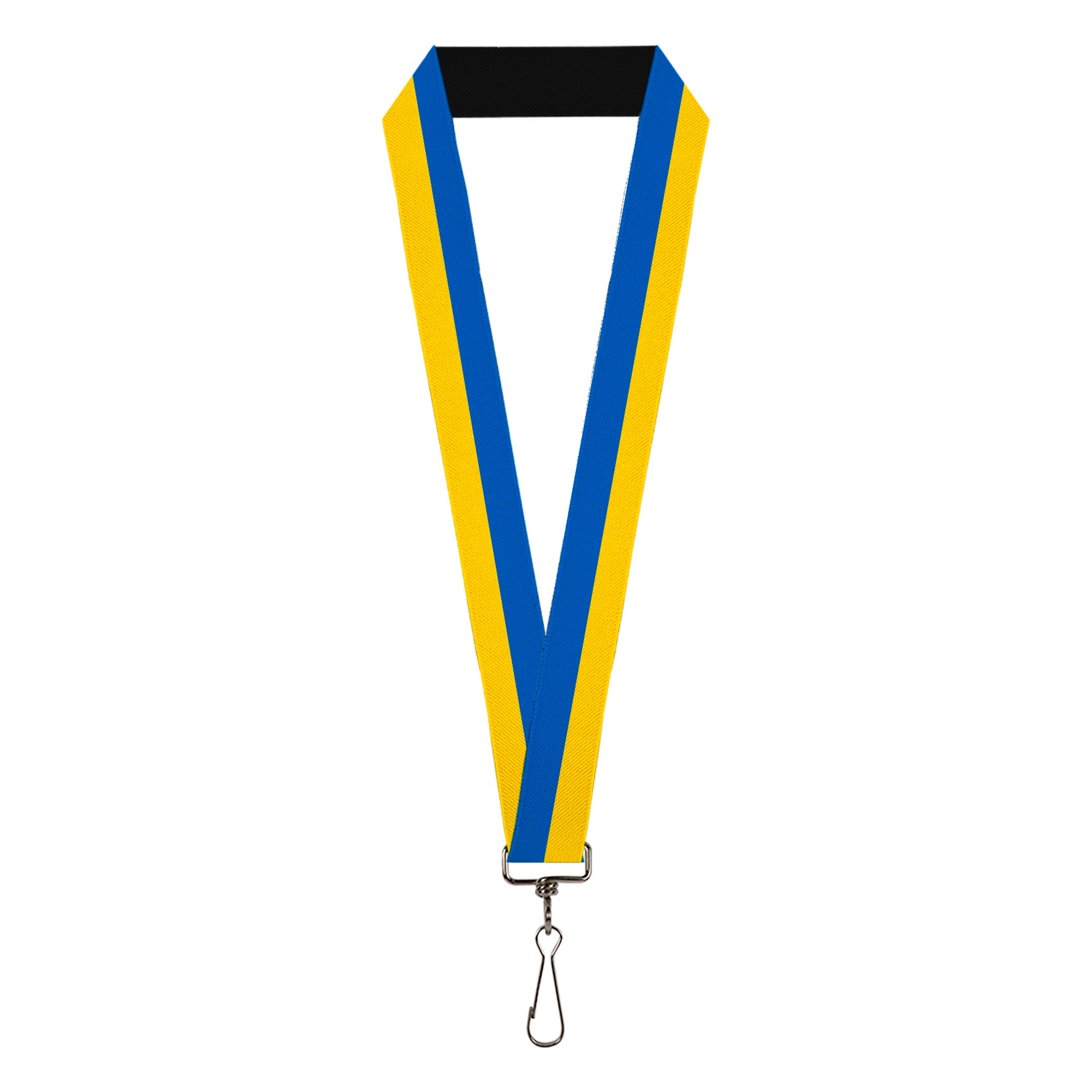 Lanyard - 1.0" - Ukraine Flag Continuous Lanyards Buckle-Down