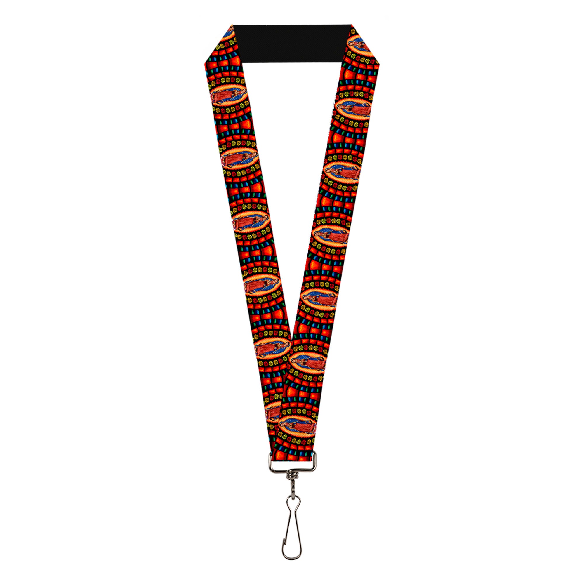 Lanyard - 1.0" - Virgen de Guadalupe Lanyards Buckle-Down