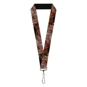 Lanyard - 1.0" - Vivid Grilled Steak Lanyards Buckle-Down