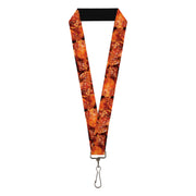 Lanyard - 1.0" - Vivid Hot Wings Stacked Lanyards Buckle-Down