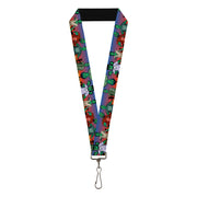 Lanyard - 1.0" - Walking Zombies Lanyards Buckle-Down