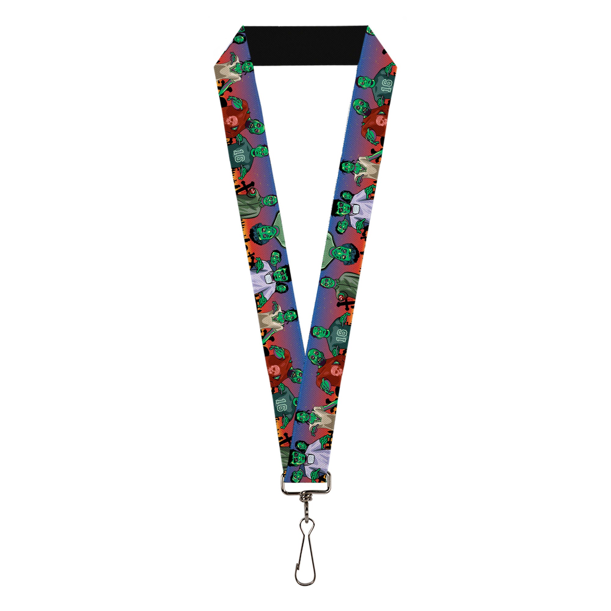 Lanyard - 1.0" - Walking Zombies Lanyards Buckle-Down