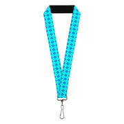 Lanyard - 1.0" - Wallpaper2 Baby Blue Blue Lanyards Buckle-Down