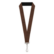 Lanyard - 1.0" - Wood Grain Vertical Brown Lanyards Buckle-Down