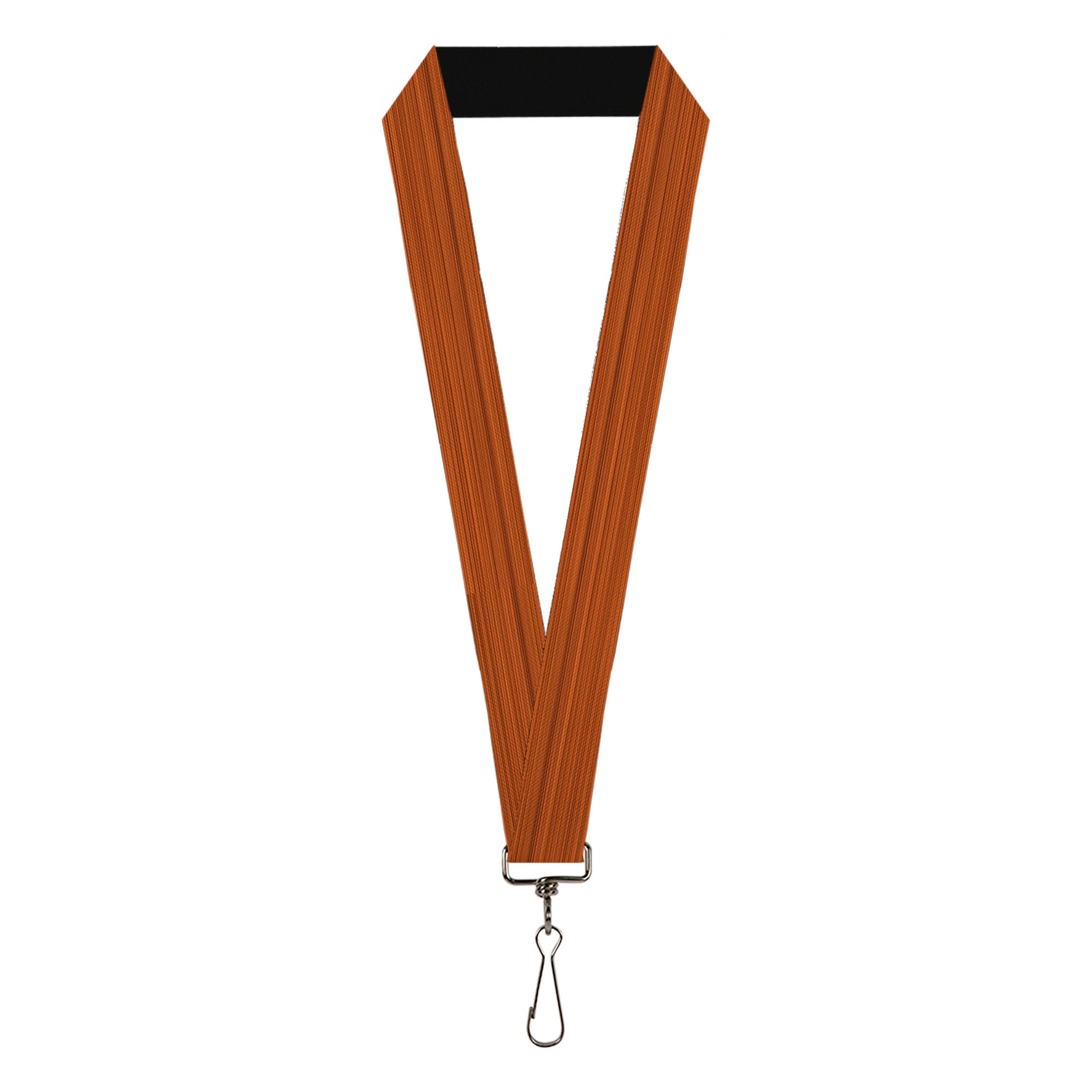 Lanyard - 1.0" - Wood Grain2 Horizontal Reddish Brown Lanyards Buckle-Down