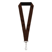 Lanyard - 1.0" - Wood Grain Walnut Lanyards Buckle-Down