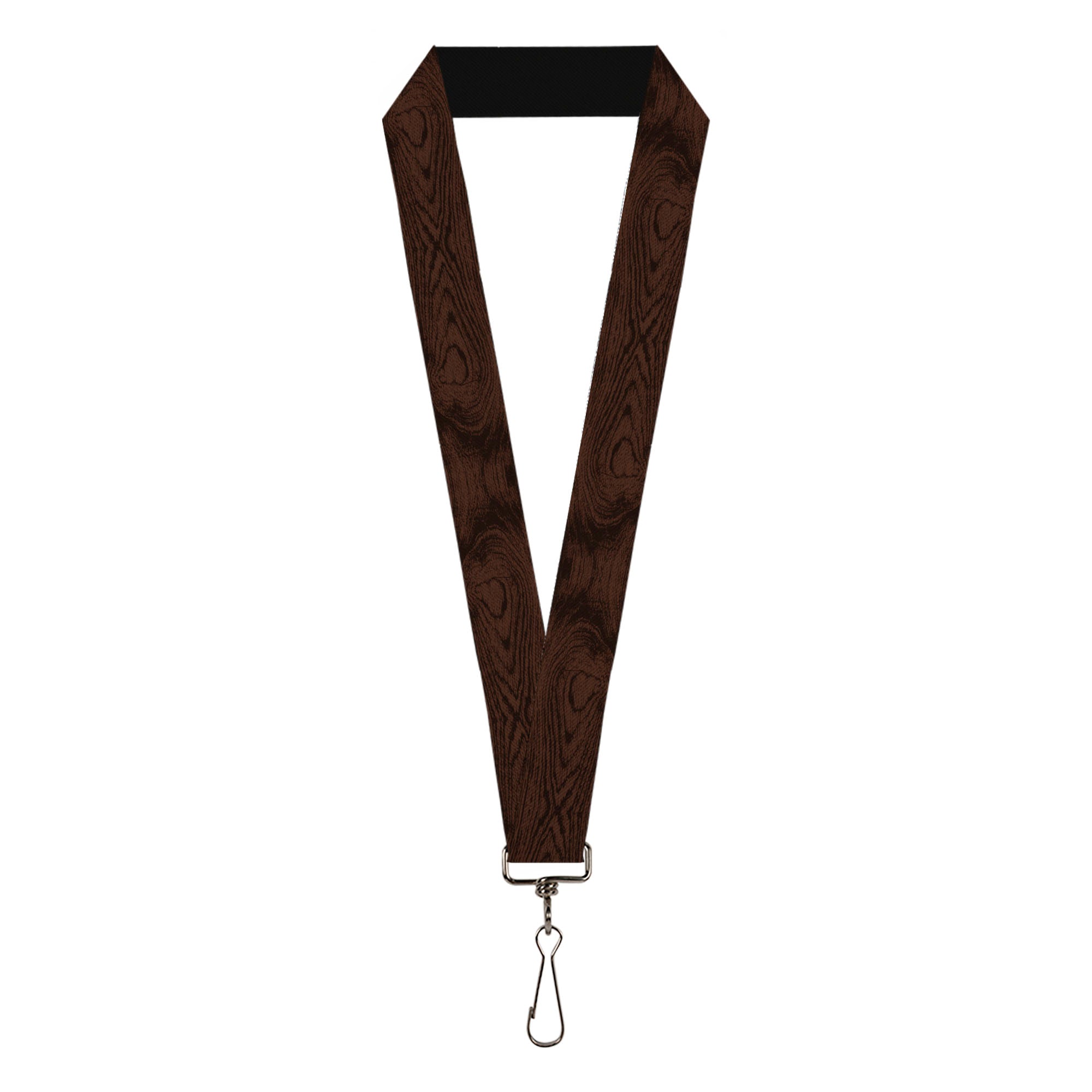 Lanyard - 1.0" - Wood Grain Walnut Lanyards Buckle-Down