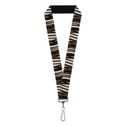 Lanyard - 1.0" - Zebra Lanyards Buckle-Down