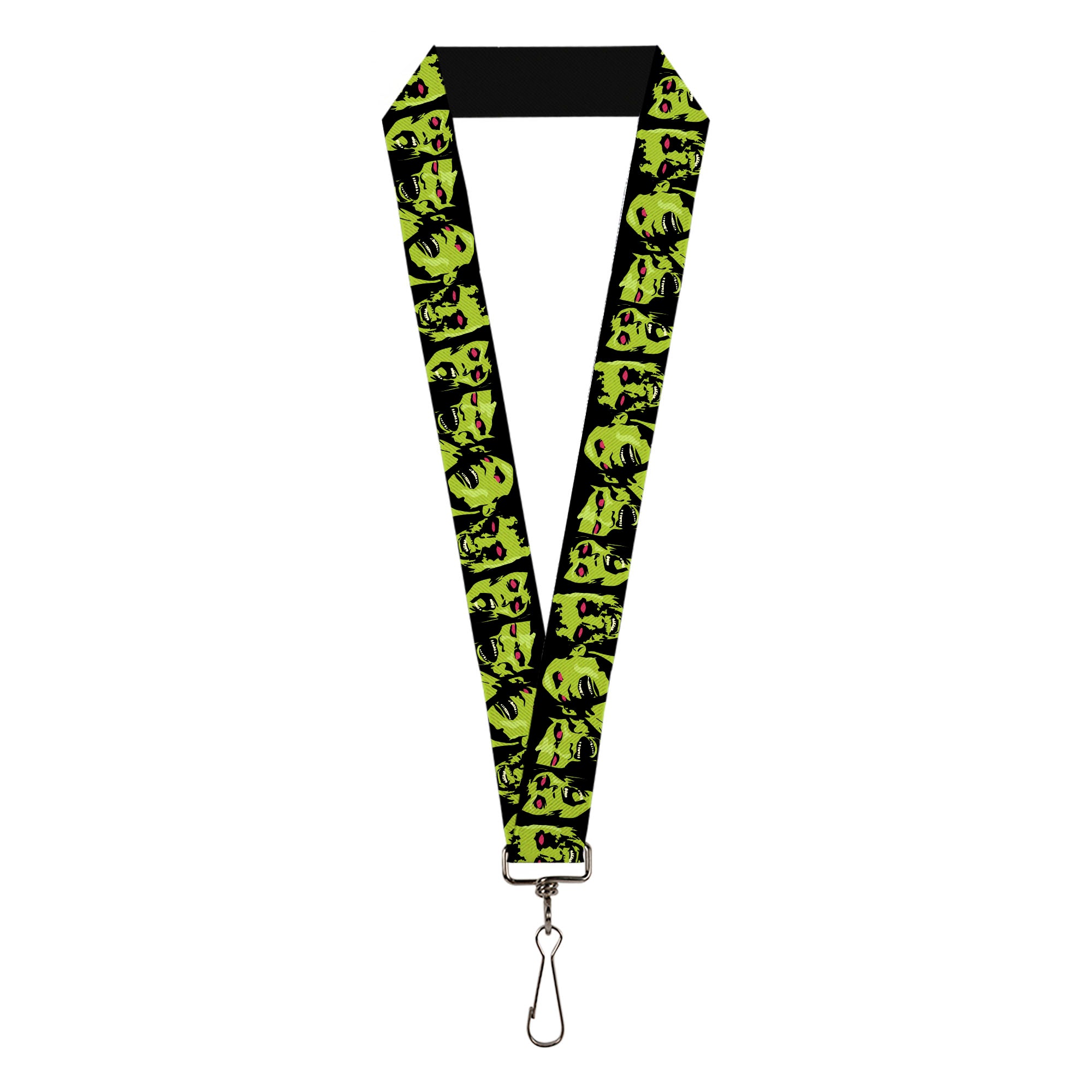 Lanyard - 1.0" - Zombie Expressions Black Green Red Lanyards Buckle-Down