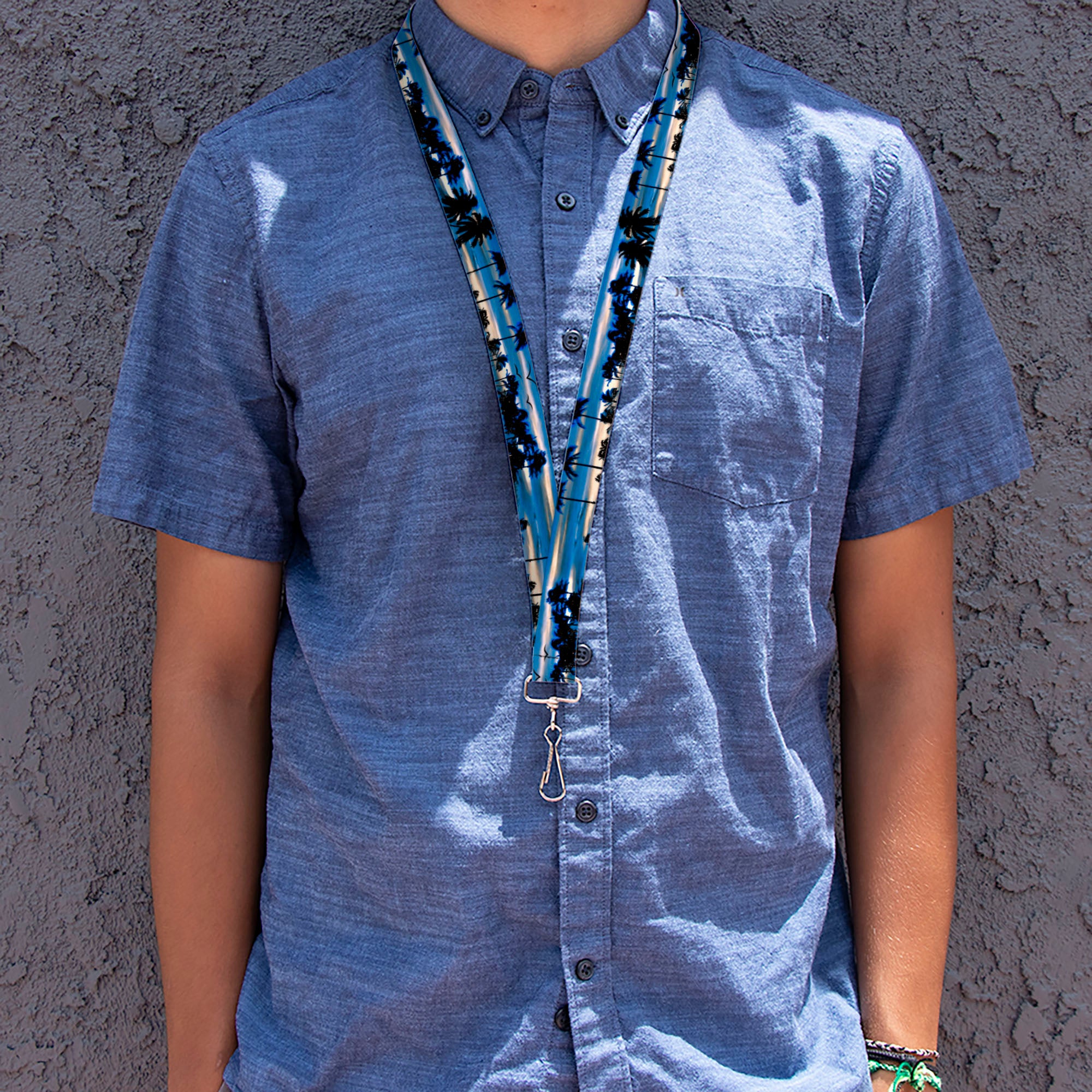 Lanyard - 1.0" - Blue Sunset Lanyards Buckle-Down