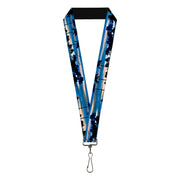 Lanyard - 1.0" - Blue Sunset Lanyards Buckle-Down