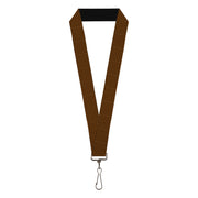 Lanyard - 1.0" - Bone & Paw Monogram Brown Orange Lanyards Buckle-Down