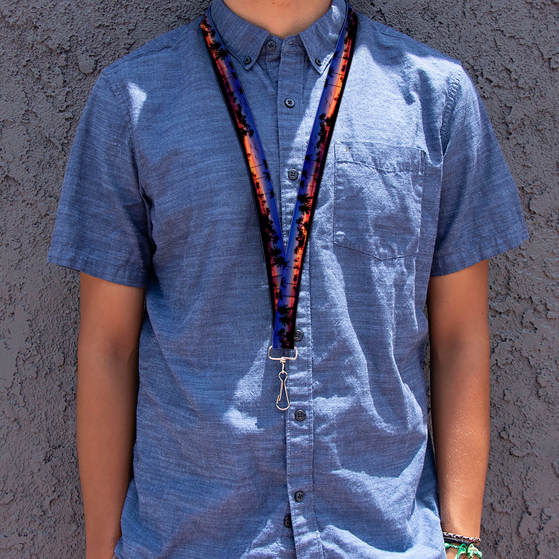 Lanyard - 1.0" - California Sunset Lanyards Buckle-Down