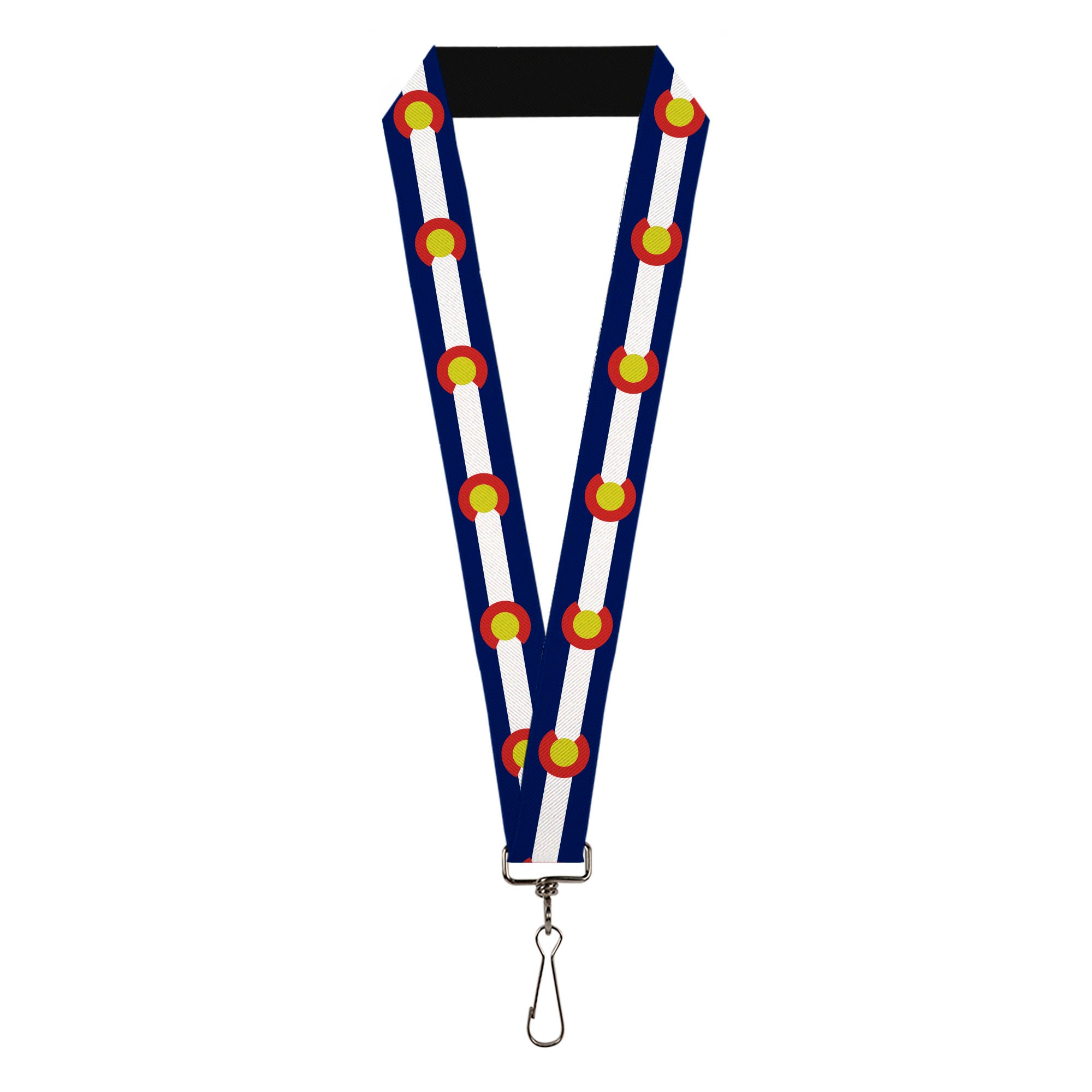 Lanyard - 1.0" - Colorado Flags2 Repeat Lanyards Buckle-Down