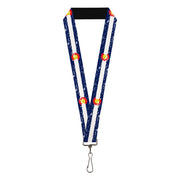 Lanyard - 1.0" - Colorado Flags4 Weathered Lanyards Buckle-Down
