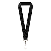 Lanyard - 1.0" - Camo Charcoal Lanyards Buckle-Down