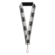 Lanyard - 1.0" - Dental X-Rays Black White Lanyards Buckle-Down