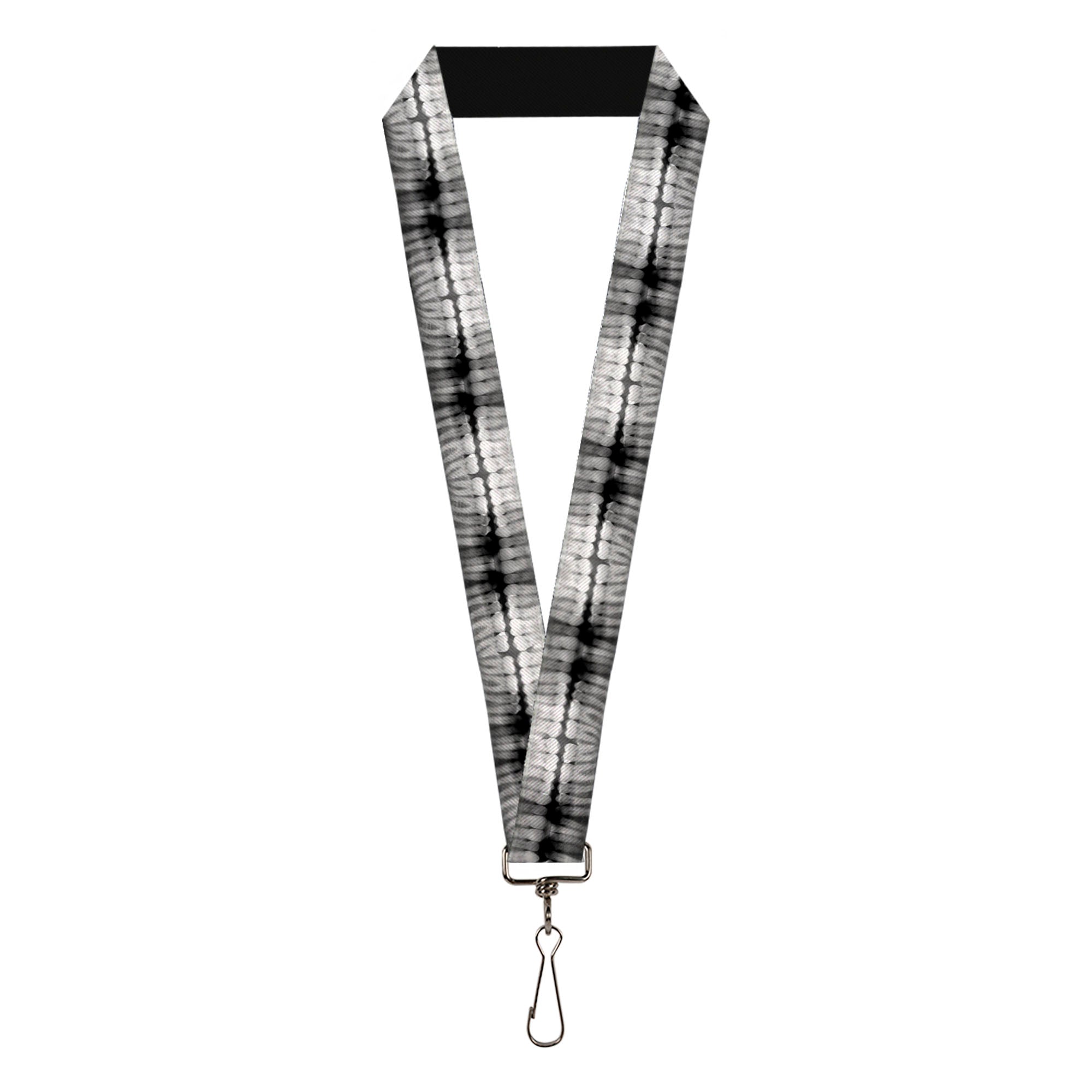 Lanyard - 1.0" - Dental X-Rays Black White Lanyards Buckle-Down