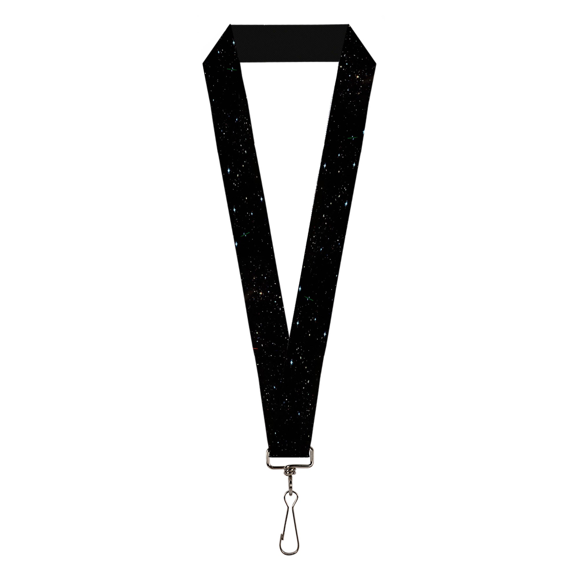 Lanyard - 1.0" - Deep Space2 Black White Lanyards Buckle-Down