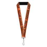 Lanyard - 1.0" - Dallas-Raleigh-Tennessee-Austin-Boston Stripes Browns/Black Lanyards Buckle-Down