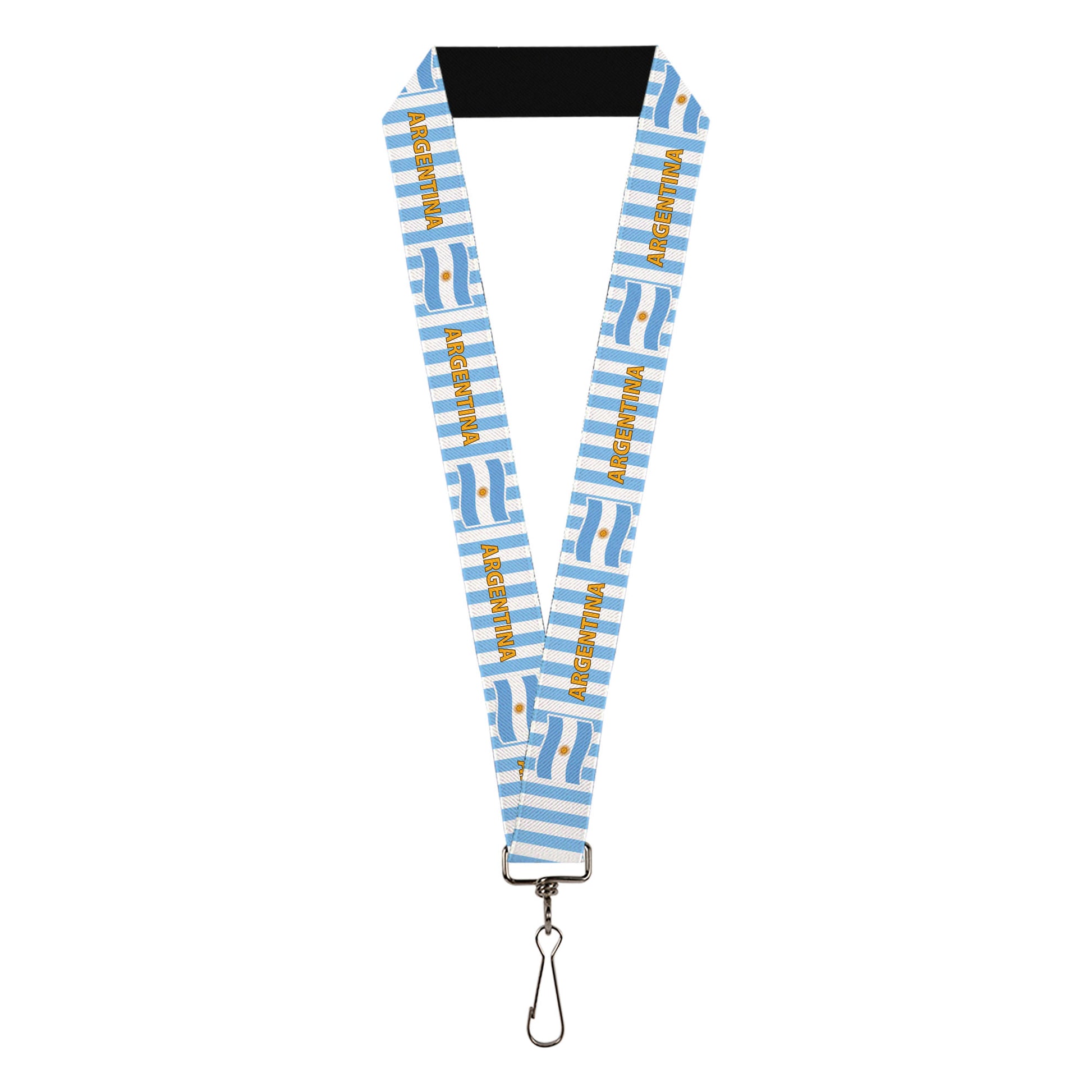 Lanyard - 1.0" - Global Soccer Cup Series Argentina Spirit Flag Lanyards Buckle-Down