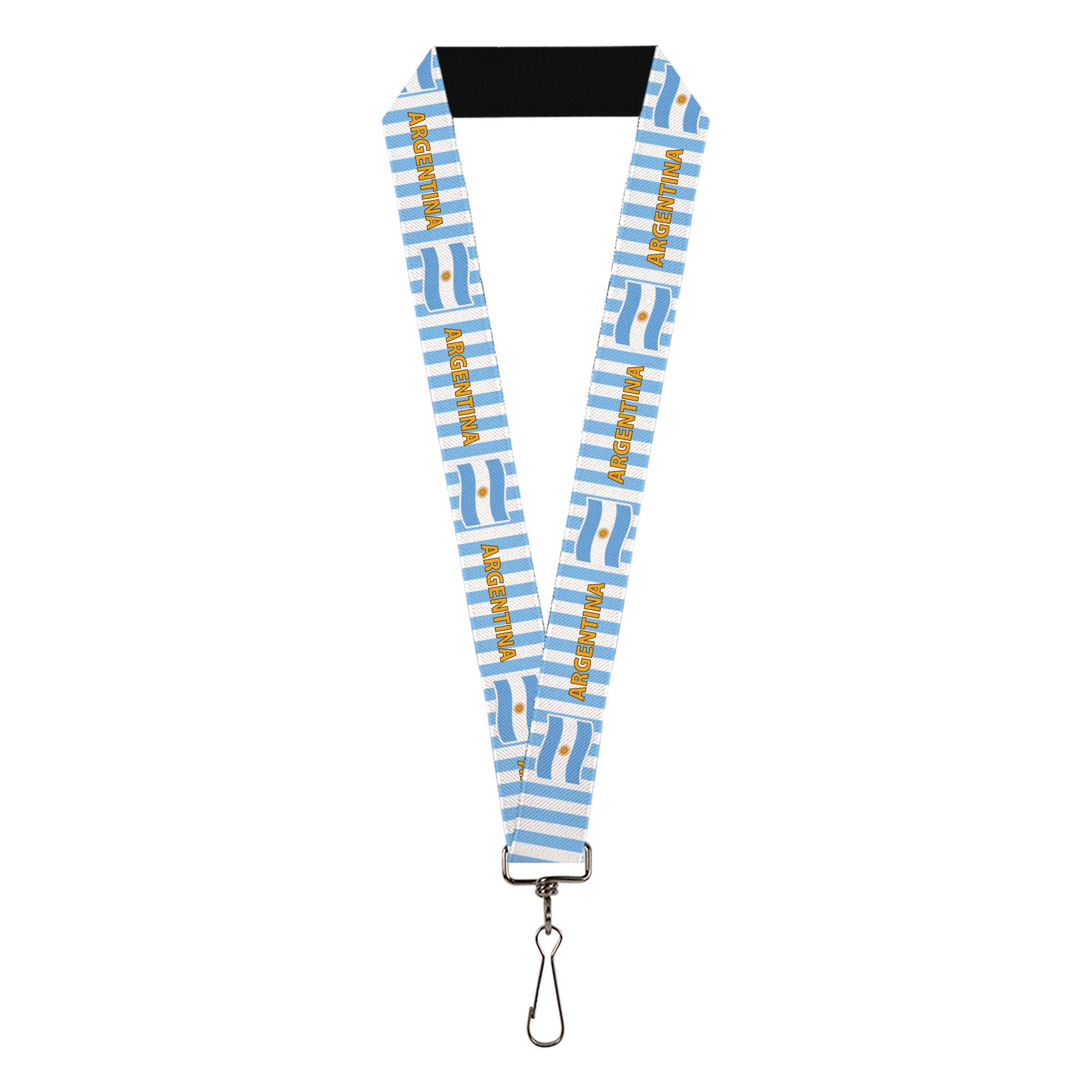 Lanyard - 1.0" - Global Soccer Cup Series Argentina Spirit Flag Lanyards Buckle-Down