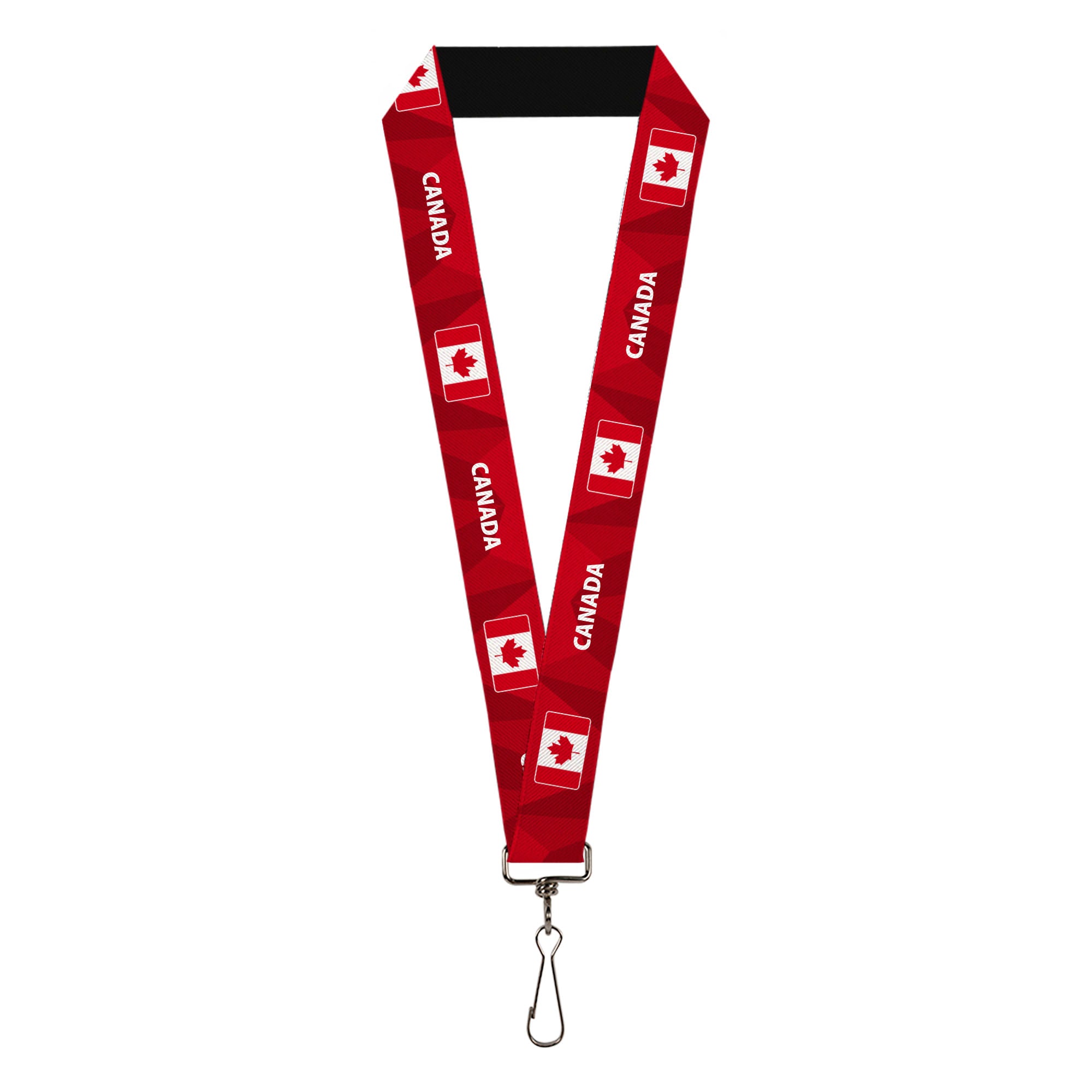 Lanyard - 1.0" - Global Soccer Cup Series Canada Spirit Flag Lanyards Buckle-Down