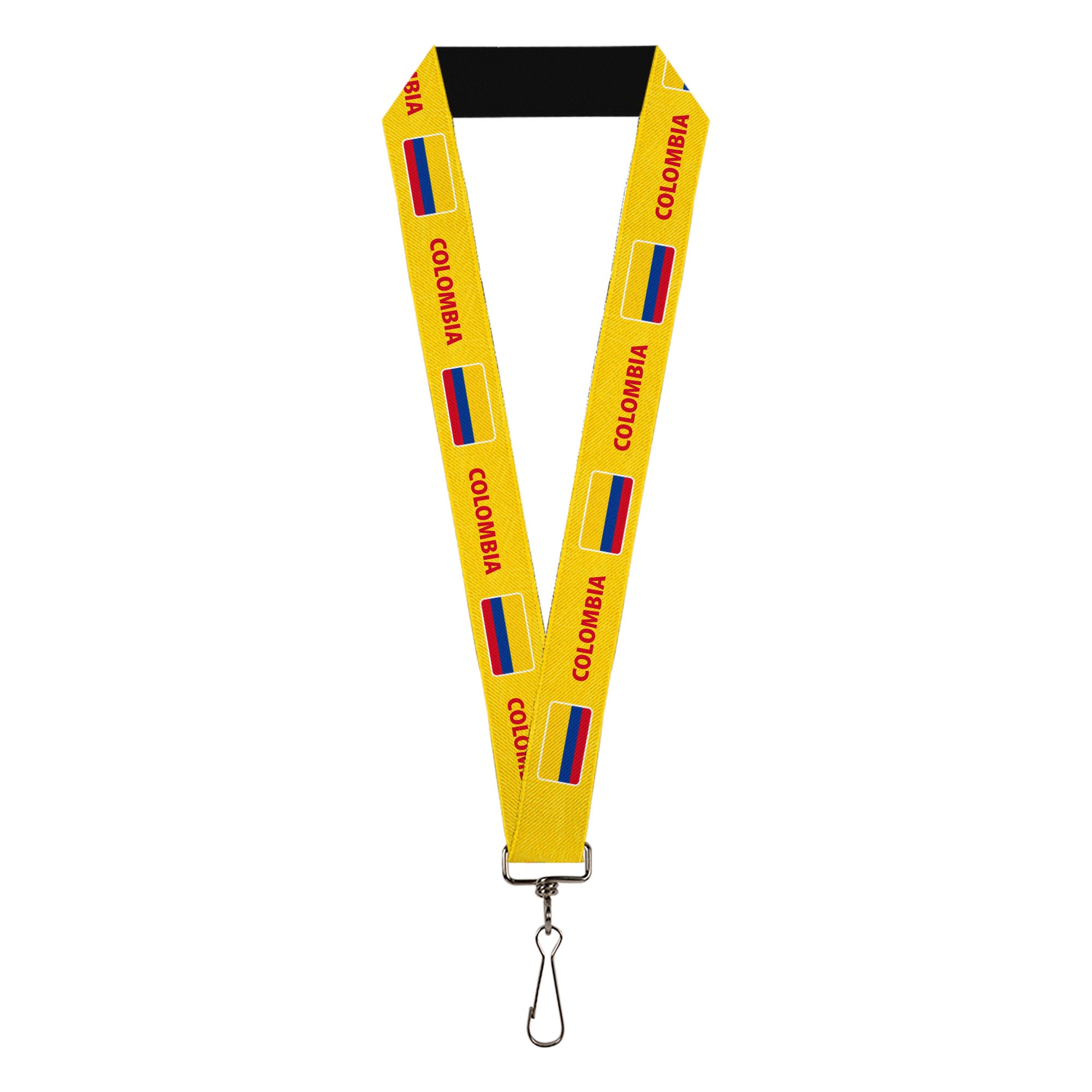 Lanyard - 1.0" - Global Soccer Cup Series Colombia Spirit Flag Lanyards Buckle-Down