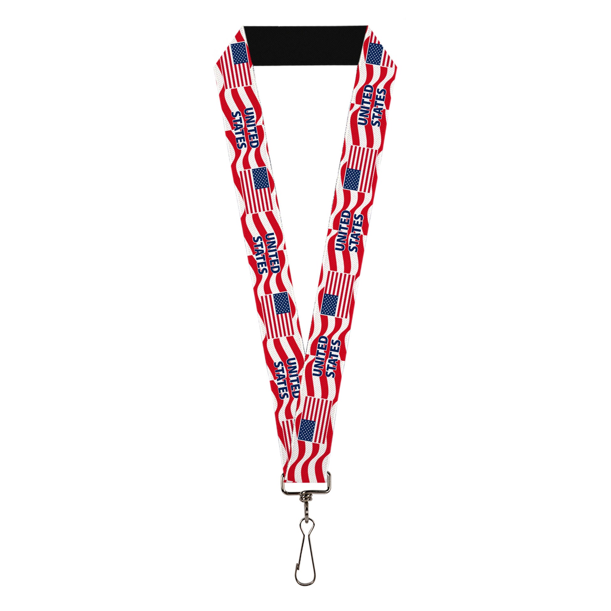 Lanyard - 1.0" - Global Soccer Cup Series United States Spirit Flag Lanyards Buckle-Down