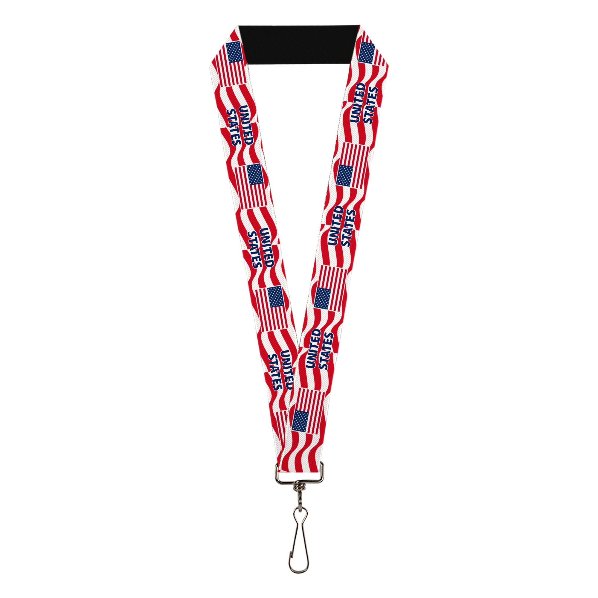 Lanyard - 1.0" - Global Soccer Cup Series United States Spirit Flag Lanyards Buckle-Down