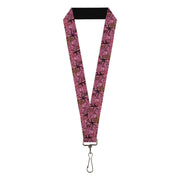 Lanyard - 1.0" - Hunting Camo Pinks Lanyards Buckle-Down