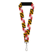 Lanyard - 1.0" - Maryland Flags Lanyards Buckle-Down