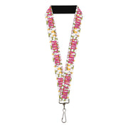 Buckle-Down Lanyard - PARTY TIME! w/Drinks Lanyards Buckle-Down