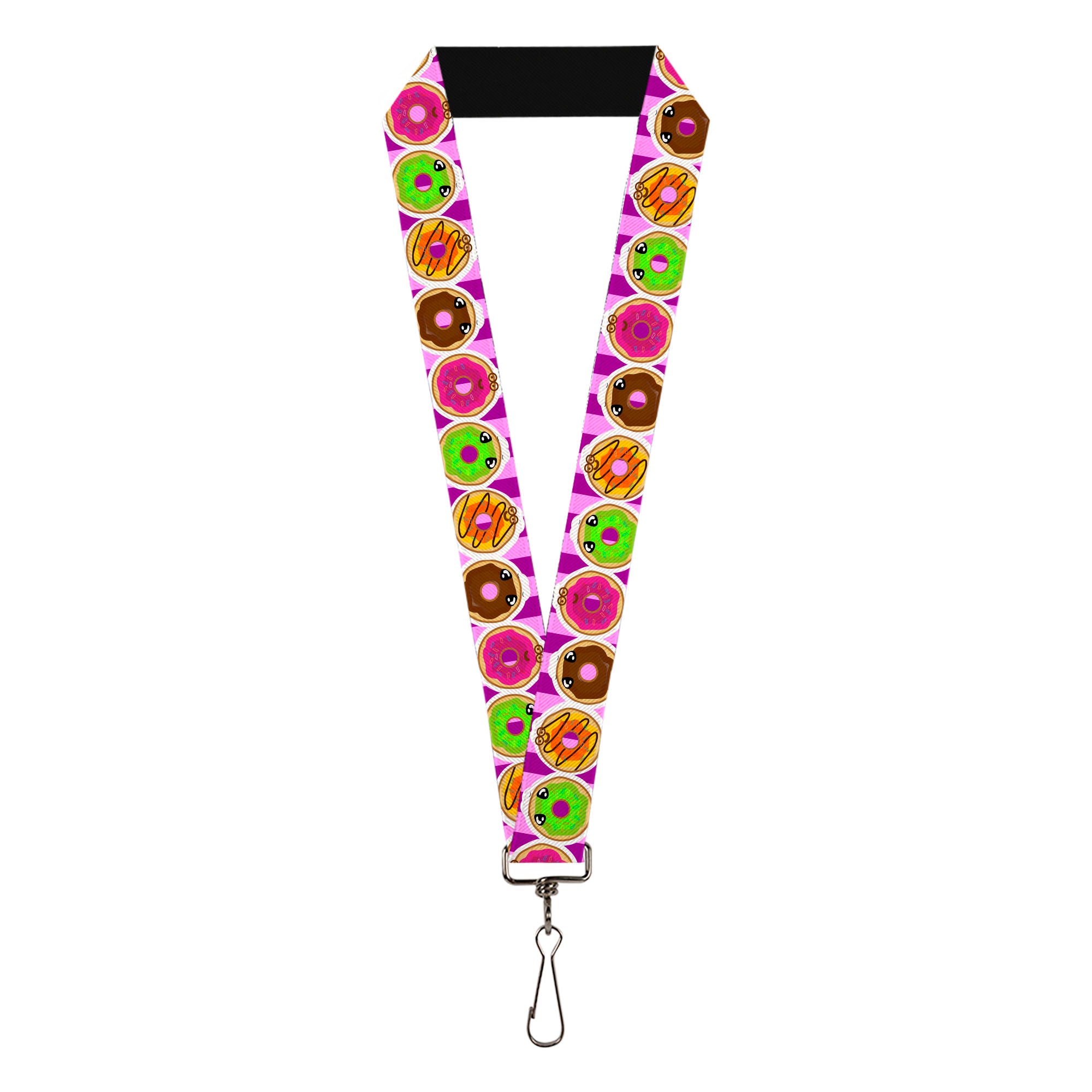 Lanyard - 1.0" - Sprinkle Donut Expressions Pink Lanyards Buckle-Down