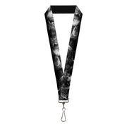 Lanyard - 1.0" - Smoke Black Grays Lanyards Buckle-Down