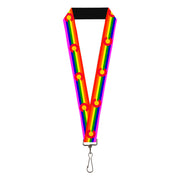 Lanyard - 1.0" - Colorado Flags2 Pride Lanyards Buckle-Down