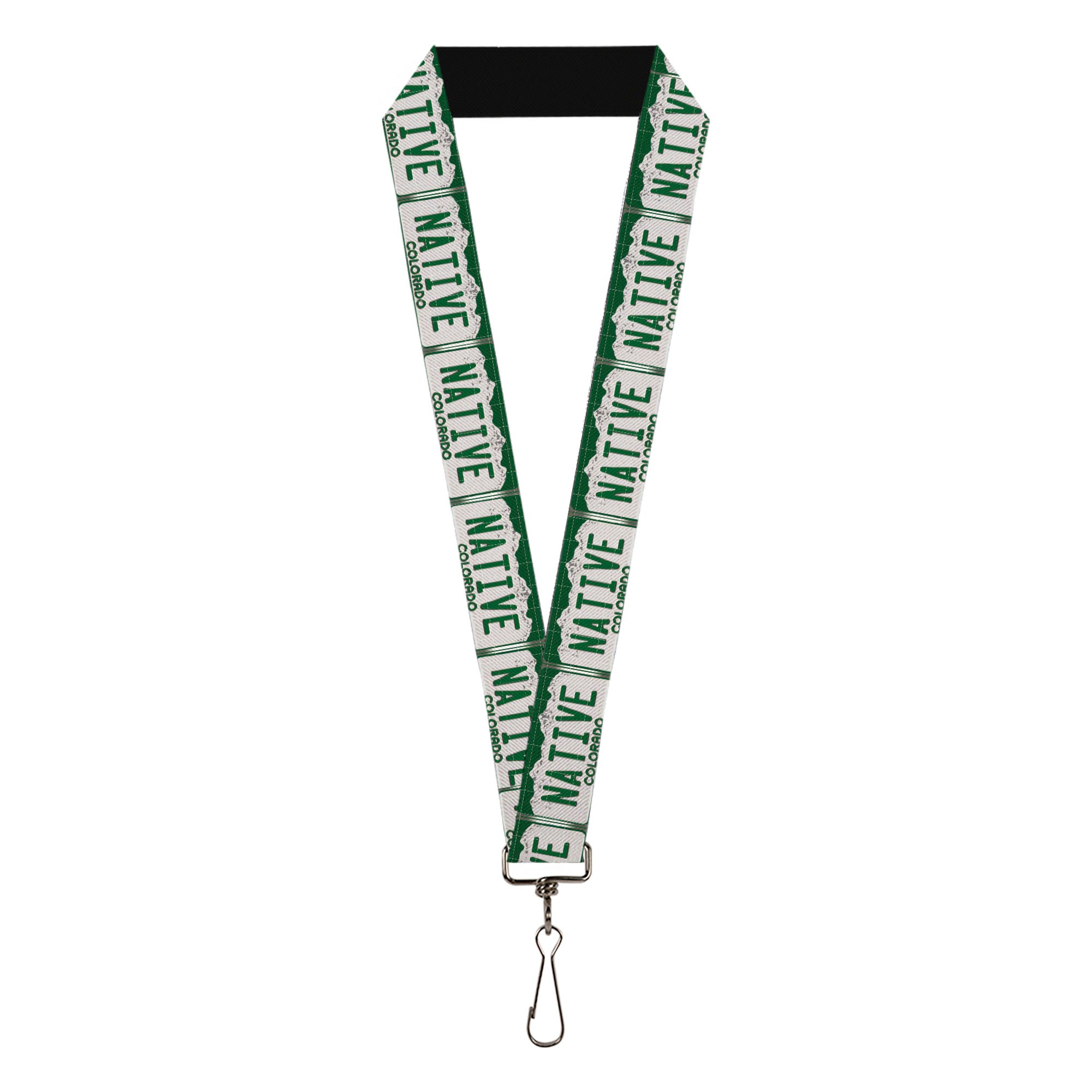 Lanyard - 1.0" - Colorado License Plate NATIVE Lanyards Buckle-Down
