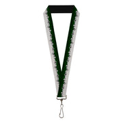 Lanyard - 1.0" - Colorado Mountains Green Black Text Grays Lanyards Buckle-Down