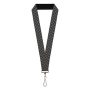 Lanyard - 1.0" - Chain Link Fence Grays Lanyards Buckle-Down