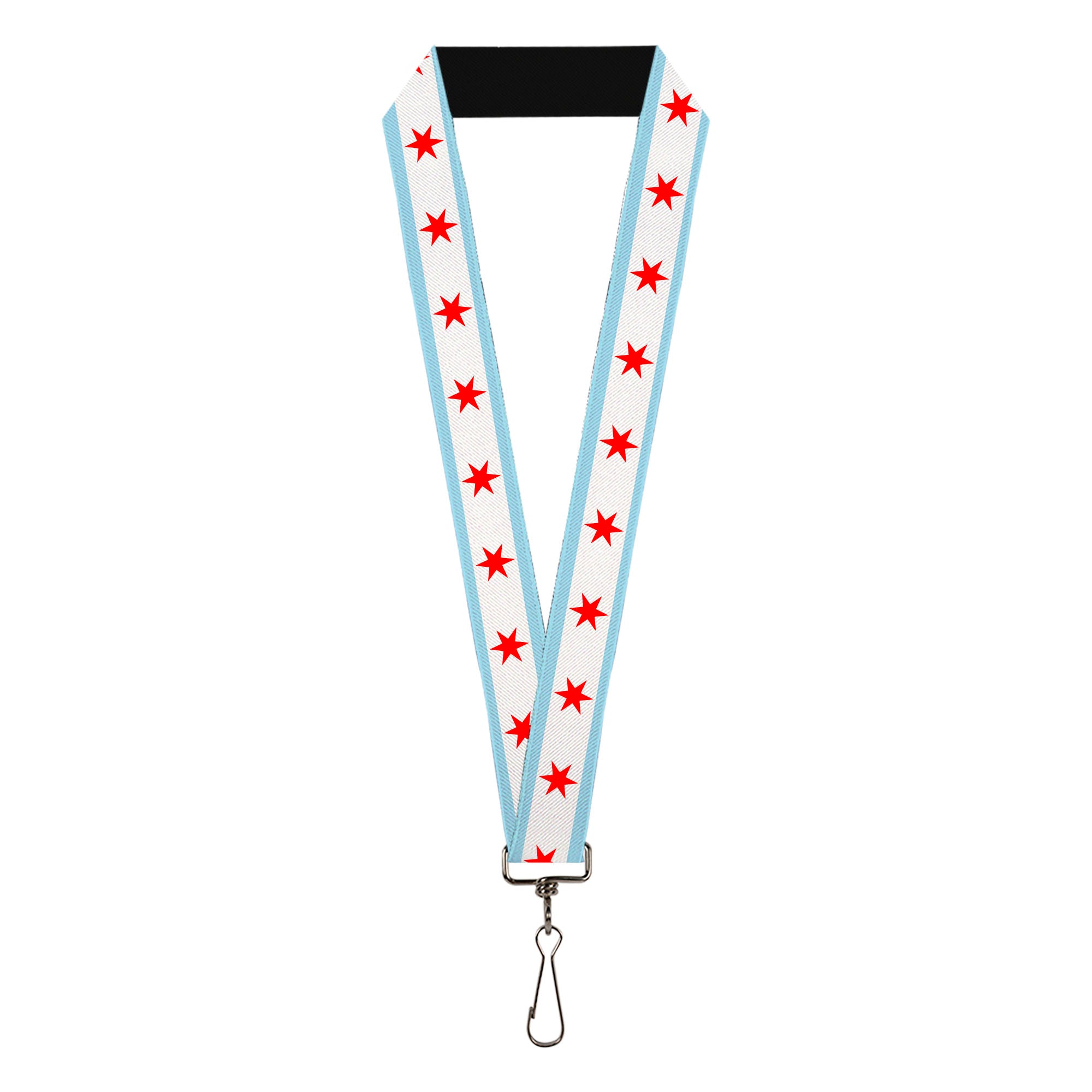 Lanyard - 1.0" - Chicago Flag Lanyards Buckle-Down