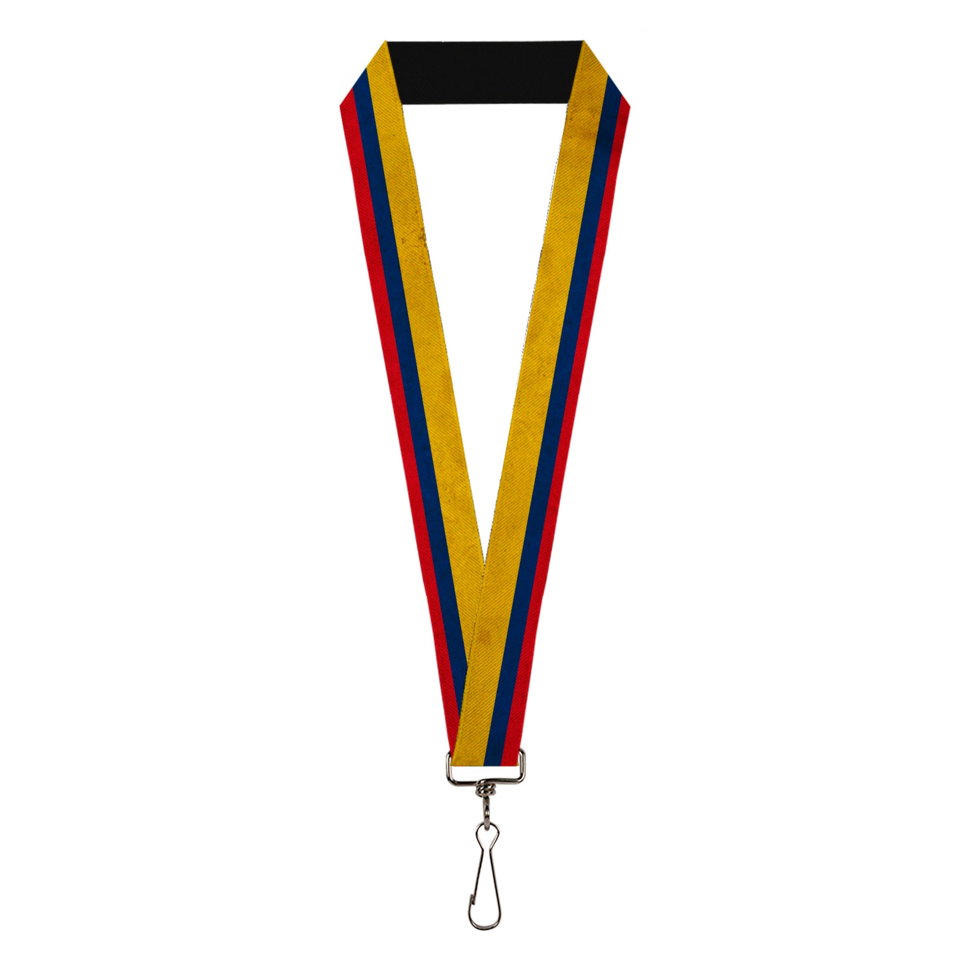 Lanyard - 1.0" - Colombia Flag Distressed Lanyards Buckle-Down