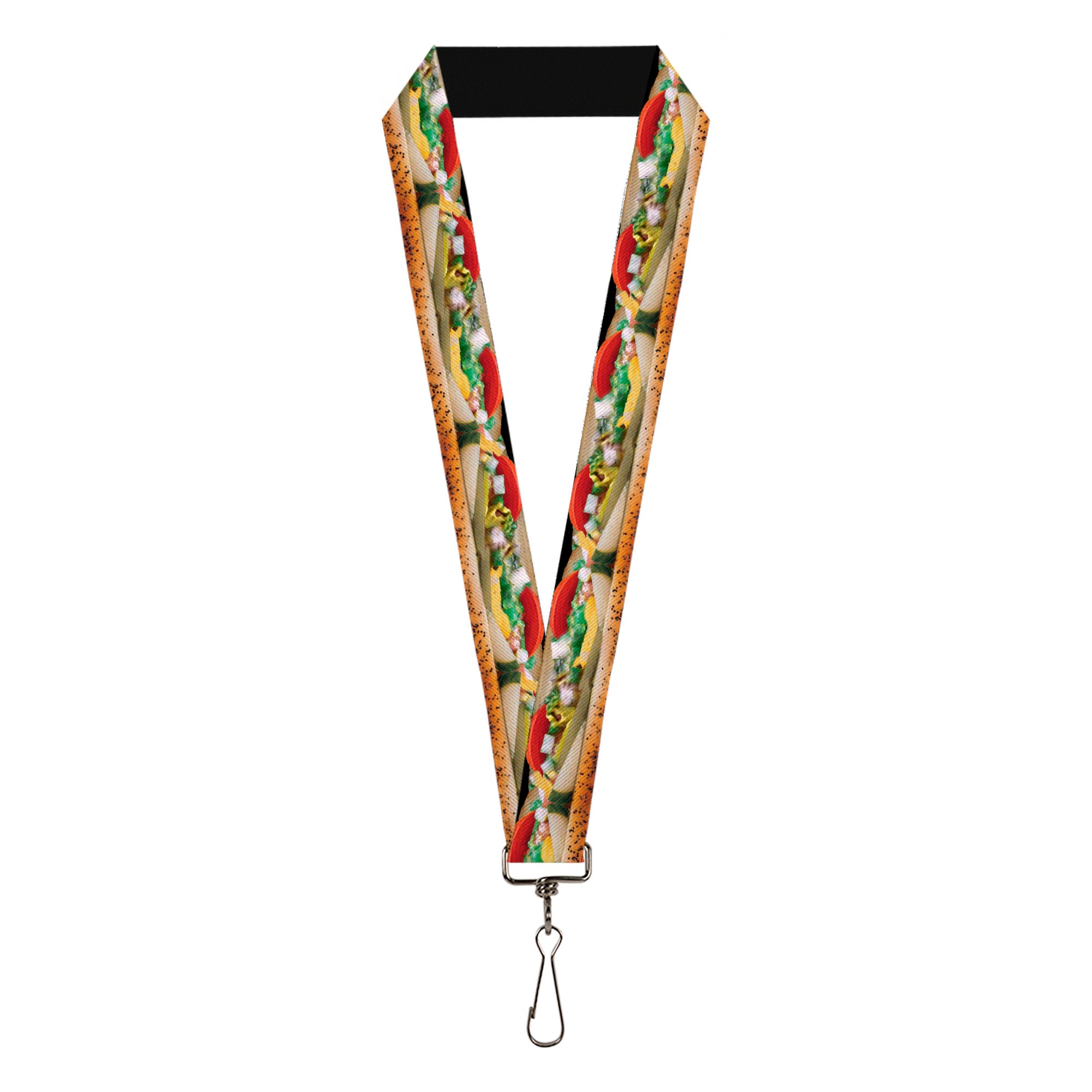 Lanyard - 1.0" - Chicago Style Hot Dog Vivid Lanyards Buckle-Down