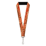 Lanyard - 1.0" - Chicago Style Pizza Vivid Lanyards Buckle-Down