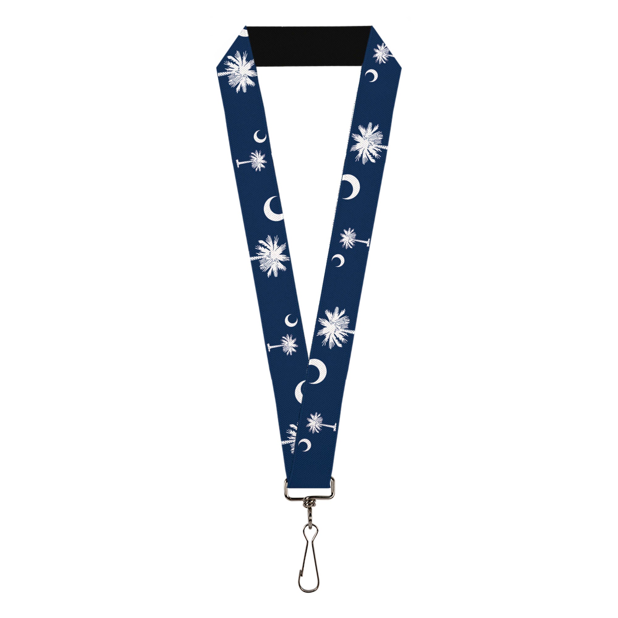 Lanyard - 1.0" - South Carolina Flags Scattered Lanyards Buckle-Down