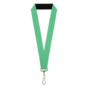 Lanyard - 1.0" - Solid Rainforest Green Lanyards Buckle-Down