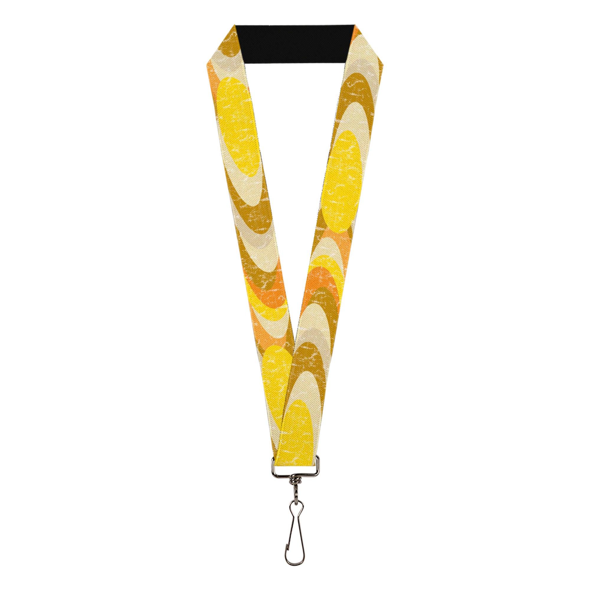 Lanyard - 1.0" - Spots Stacked Weathered Yellows/Browns Lanyards Buckle-Down