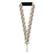 Lanyard - 1.0" - Avatar the Last Airbender Appa Pose Stacked Lanyards Avatar The Last Airbender