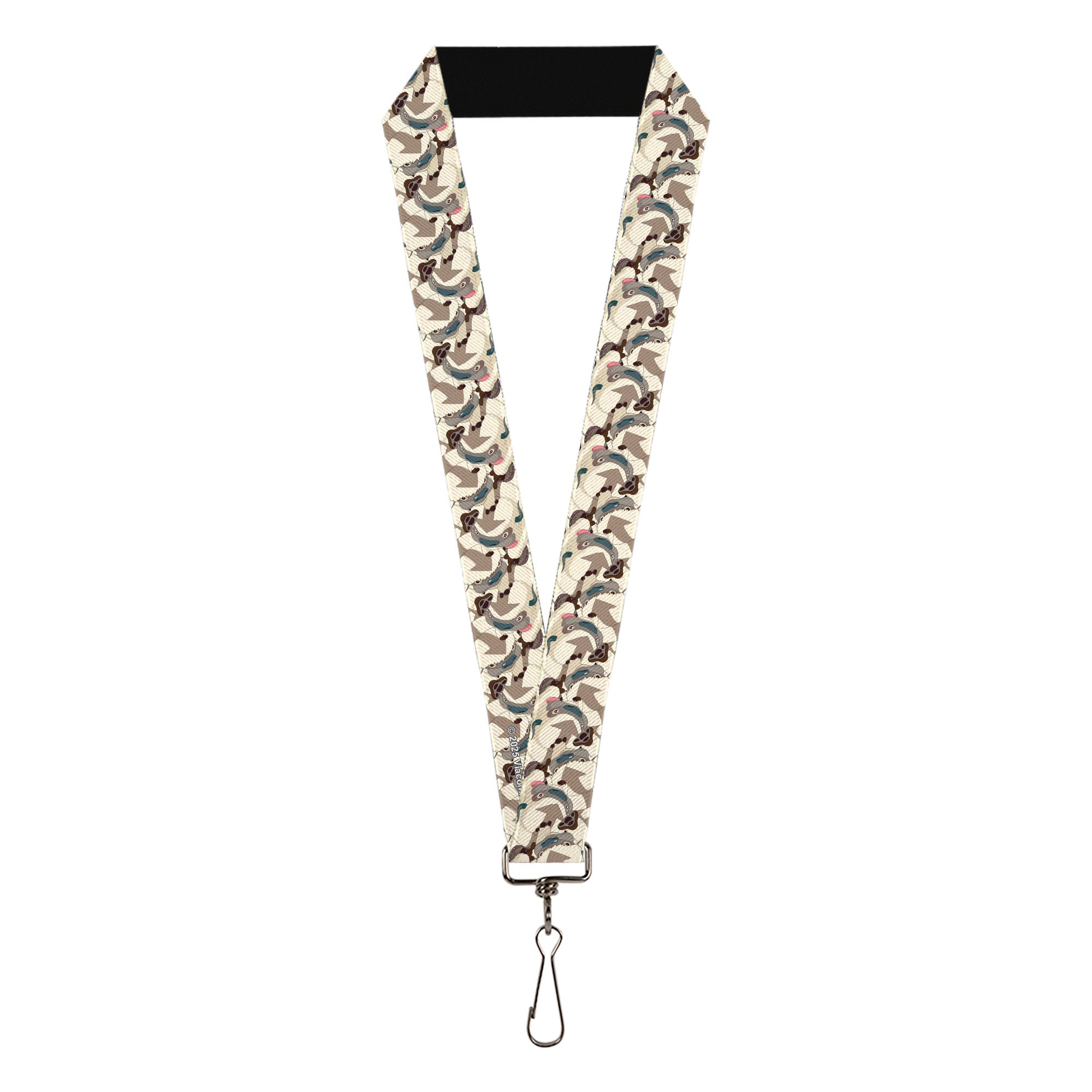 Lanyard - 1.0" - Avatar the Last Airbender Appa Pose Stacked Lanyards Avatar The Last Airbender