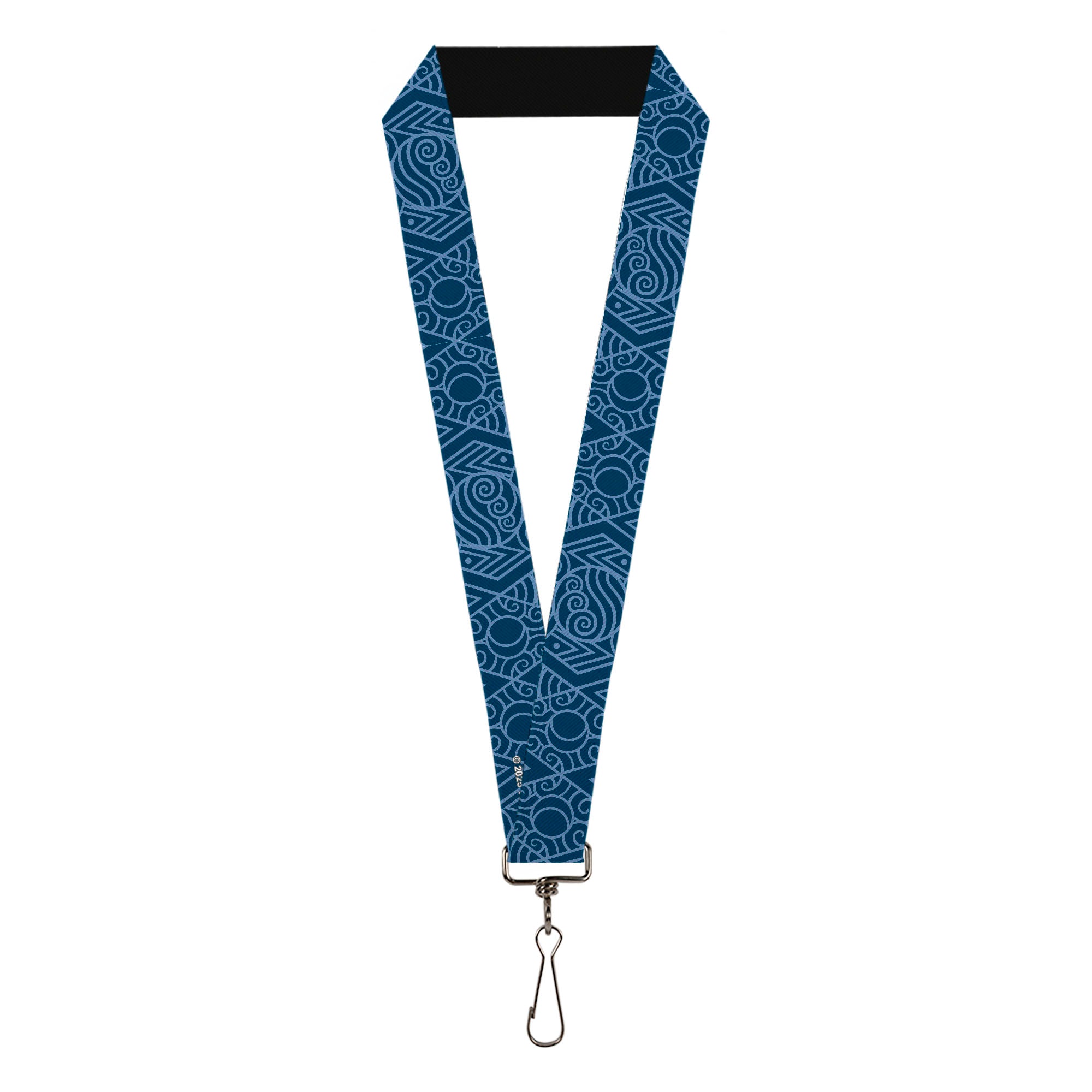 Lanyard - 1.0" - Avatar Last Airbender Water Element Symbol Blues Lanyards Avatar The Last Airbender