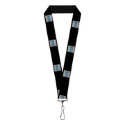 Lanyard - 1.0" - Built Ford Tough Logo REPEAT Lanyards Ford